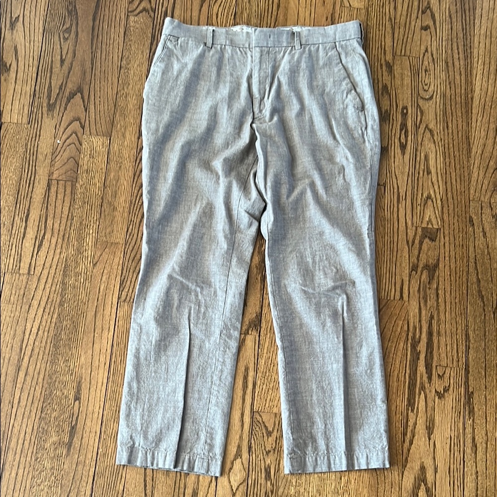 Tasso Elba tan cotton pants 32 x 28